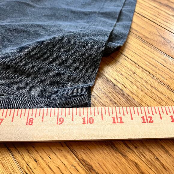 Tommy Bahama Shorts Mens 38 Gray Pleated Silk Beach Outdoor Activewear - Picture 8 of 9